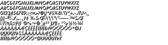 Product picture Umber Italic