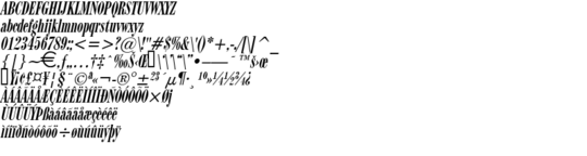 Product picture Upprint Italic