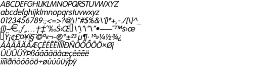 Product picture Vogel Italic