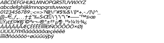 Product picture VogelWide Italic