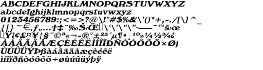 Product picture WrenWide Italic